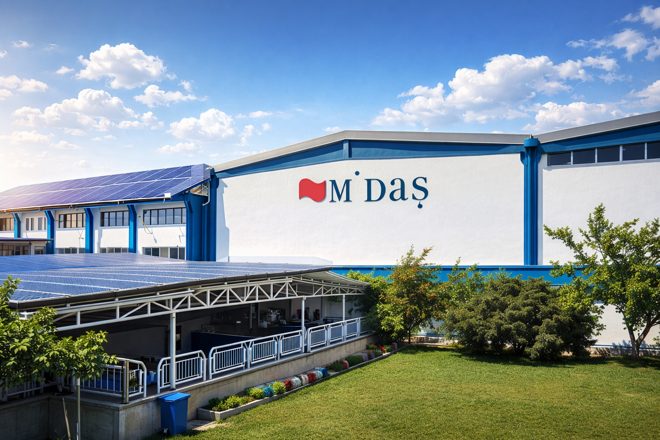 Midaş fabrika kampüsü — 2021'de kurulan çatı güneş santrali